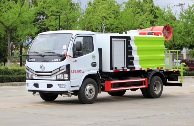 東風5噸藍牌多功能抑塵車